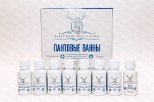 Пантовые ванны набор для 7 процедур, Алтайский букет