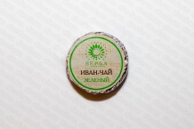 Иван-чай зеленый листовой с медом, прессованный медальон 5 г