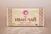 Иван-чай листовой, 20 фильтр-пакетов по 2 г