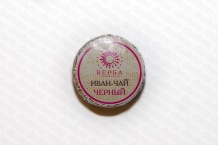 Иван-чай черный листовой с медом, прессованный медальон 5 г