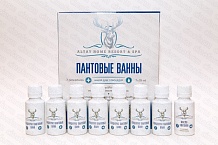 Пантовые ванны набор для 7 процедур, Алтайский букет