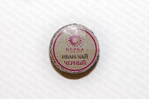 Иван-чай черный листовой с медом, прессованный медальон 5 г