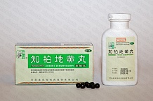 Чжи Бай Ди Хуан Вань / Zhi Bai Di Huang Wan / ФПЭ 843 Пилюли при неврастении, сахарном диабете, тиреотоксикозе, хроническом пиелонефрите, цистите, простатите, импотенции, климактерическом синдроме